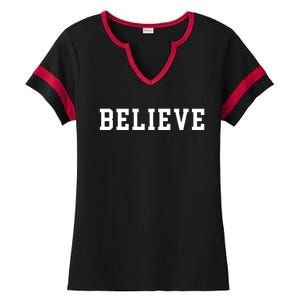 South Carolina Believe Ladies Halftime Notch Neck Tee