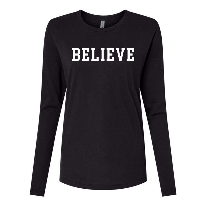 South Carolina Believe Womens Cotton Relaxed Long Sleeve T-Shirt