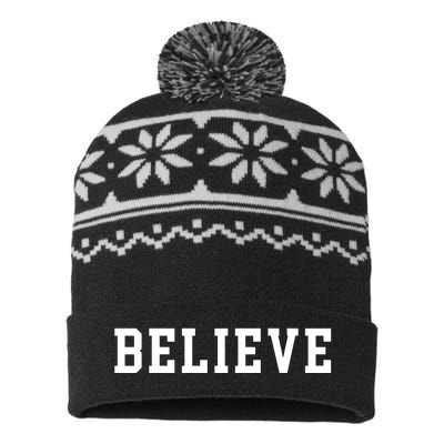 South Carolina Believe USA-Made Snowflake Beanie