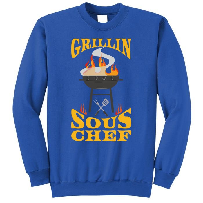 Sous Chef Bbq Grill Smoker And Barbecue Chef Cute Gift Sweatshirt