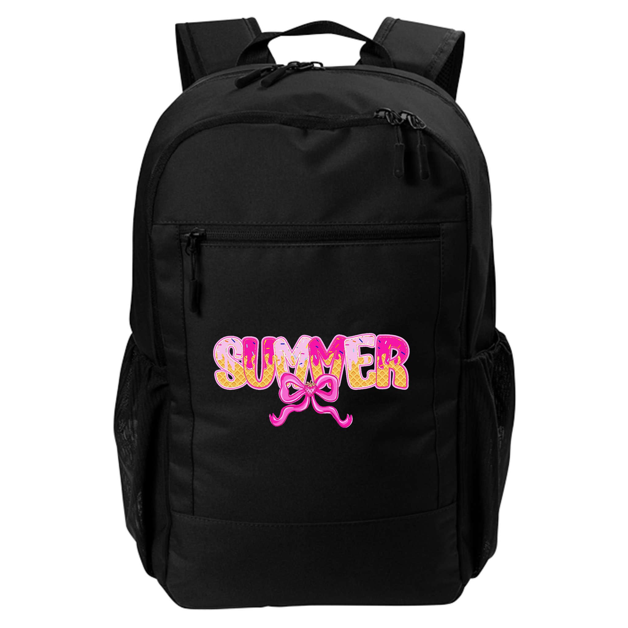 Summer Coquette Bow Ice Cream Summer Vacation Hawaii Beach Backpack