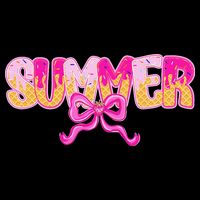 Summer Coquette Bow Ice Cream Summer Vacation Hawaii Beach Drawstring Bag