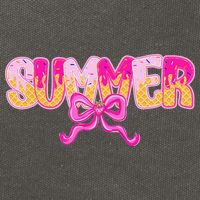 Summer Coquette Bow Ice Cream Summer Vacation Hawaii Beach Cotton Canvas Backpack
