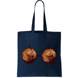 Summer Coconut Bra Halloween Costume Shirt Funny Outfit Gift Tote Bag