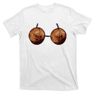 Summer Coconut Bra Halloween Costume Shirt Funny Outfit Gift T-Shirt