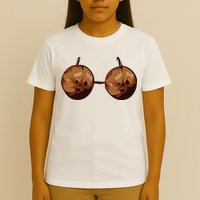 Summer Coconut Bra Halloween Costume Shirt Funny Outfit Gift T-Shirt