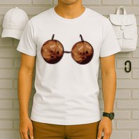 Summer Coconut Bra Halloween Costume Shirt Funny Outfit Gift T-Shirt