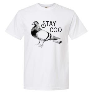 Stay Coo Bird Birding Funny Cool Pigeons Garment-Dyed Heavyweight T-Shirt