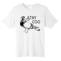 Stay Coo Bird Birding Funny Cool Pigeons Tall Fusion ChromaSoft Performance T-Shirt