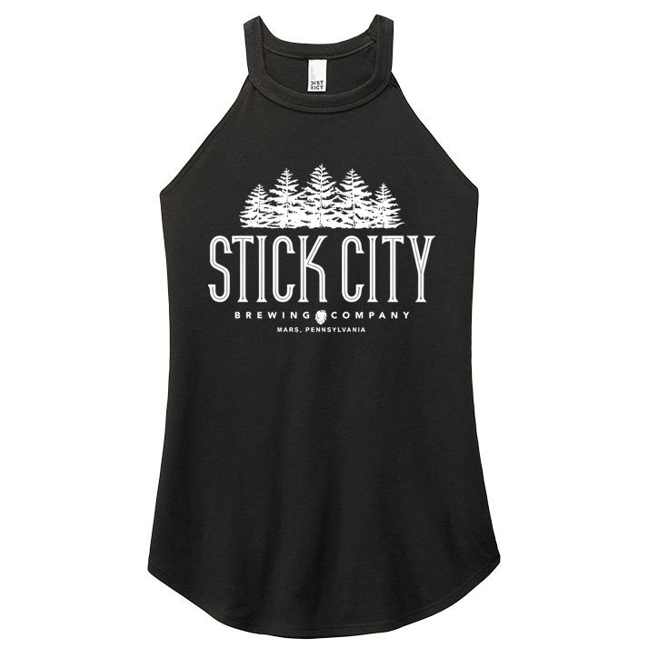 Stick City Brewing Company Women's Perfect Tri Rocker Tank