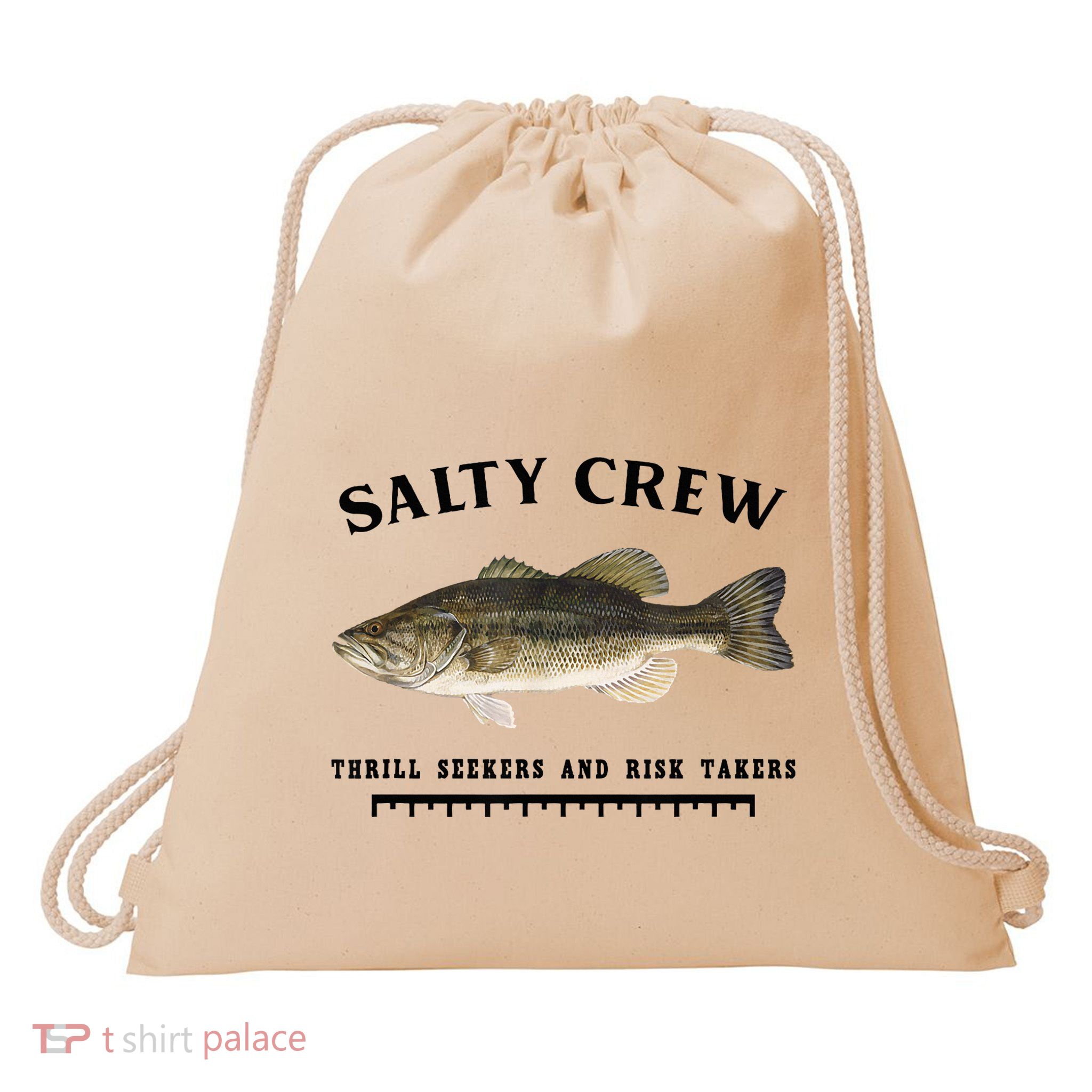Salty Crew Bigmouth Apparel Drawstring Bag