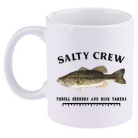 Salty Crew Bigmouth Apparel 11oz C Handle Ceramic Mug