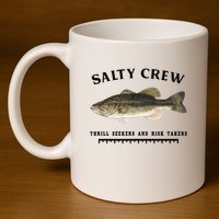 Salty Crew Bigmouth Apparel 11oz C Handle Ceramic Mug