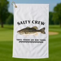 Salty Crew Bigmouth Apparel Golf Towel