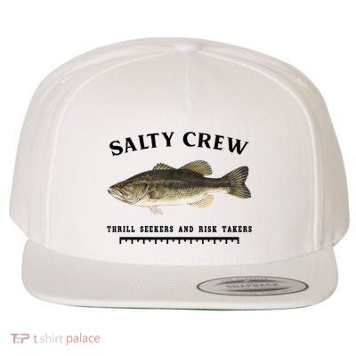 Salty Crew Bigmouth Apparel Wool Snapback Cap