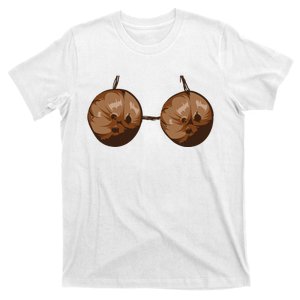 Summer Coconut Bra Halloween Costume Funny Outfit Gift T-Shirt