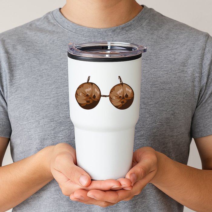 Summer Coconut Bra Halloween Costume Funny Outfit Gift Tumbler