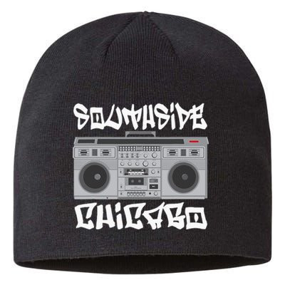 Southside Chicago Boom Box Sustainable Beanie