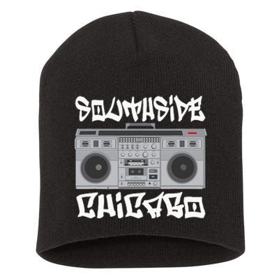 Southside Chicago Boom Box Short Acrylic Beanie