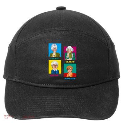 Savage Classy Bougie Golden 7-Panel Snapback Hat