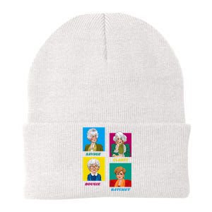 Savage Classy Bougie Golden Knit Cap Winter Beanie