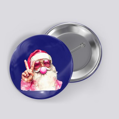 Santa Christmas Blowing B.U.B.B.L.E Button