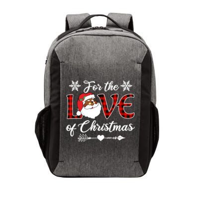 Santa Claus Black Xmas Santa Afro African American Proud Gift Vector Backpack