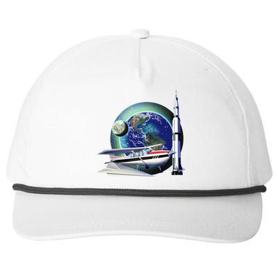 Science Club Blast Off Snapback Five-Panel Rope Hat