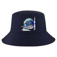 Science Club Blast Off Cool Comfort Performance Bucket Hat
