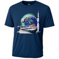 Science Club Blast Off Cooling Performance Crew T-Shirt