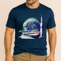 Science Club Blast Off Cooling Performance Crew T-Shirt