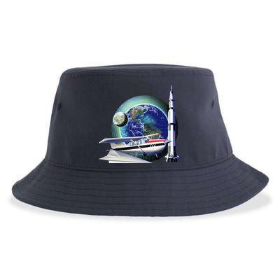 Science Club Blast Off Sustainable Bucket Hat
