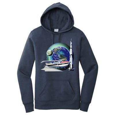 Science Club Blast Off Women's Pullover Hoodie
