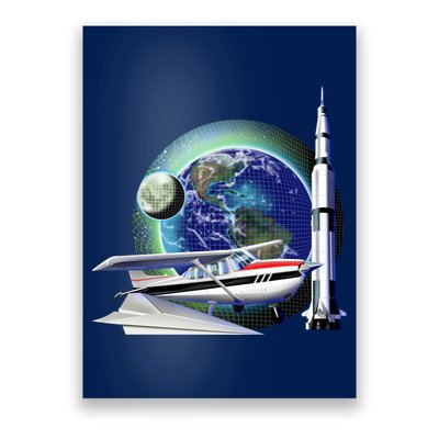 Science Club Blast Off Poster
