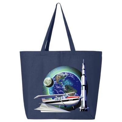 Science Club Blast Off 25L Jumbo Tote