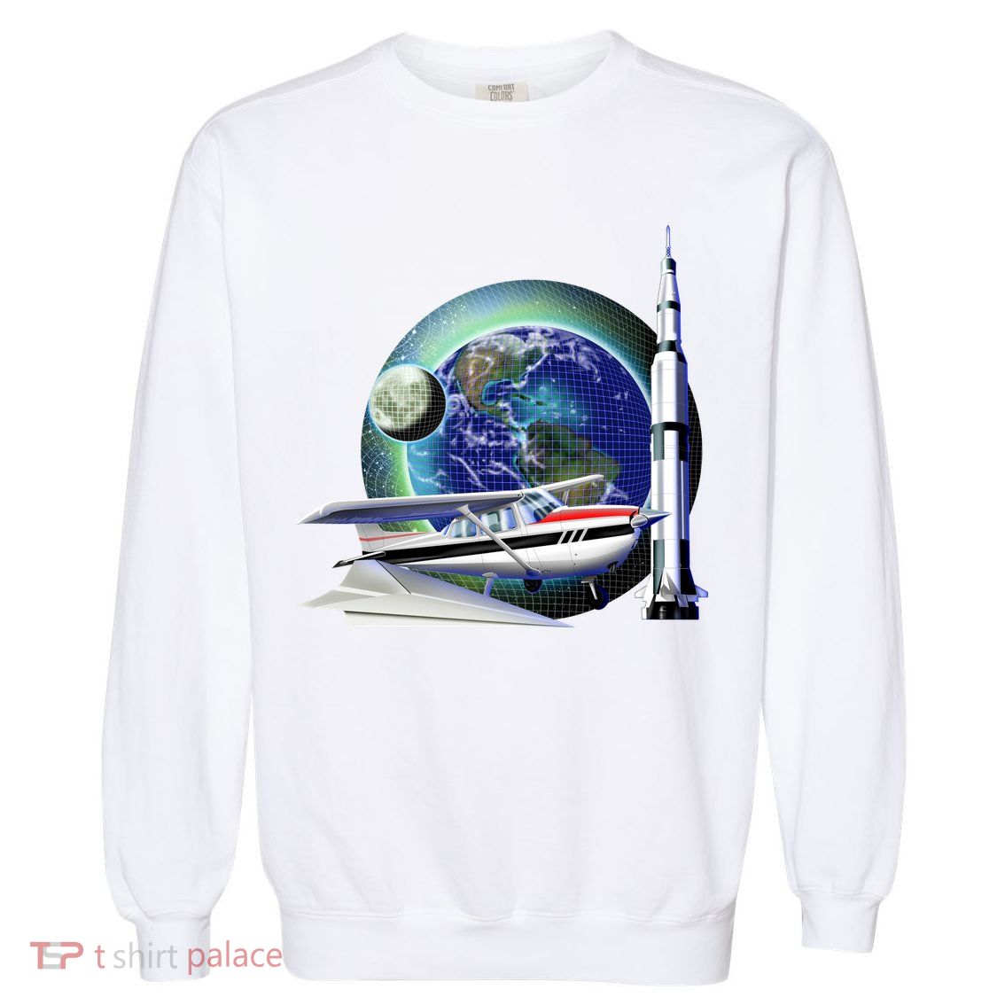 Science Club Blast Off Garment-Dyed Sweatshirt