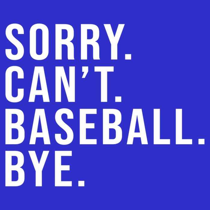 Sorry Can't Baseball Bye Funny Baseball Lover Game Day Vibes Gift Short Acrylic Beanie