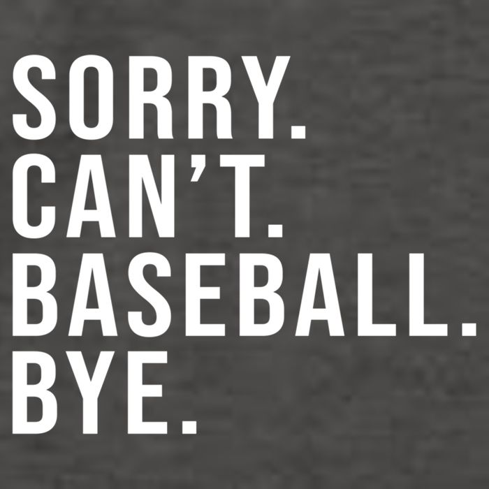Sorry Can't Baseball Bye Funny Baseball Lover Game Day Vibes Gift Vector Backpack