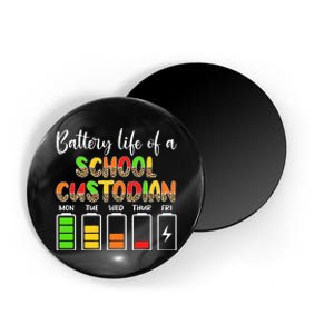 School Custodian Battery Life School Janitor Magnet