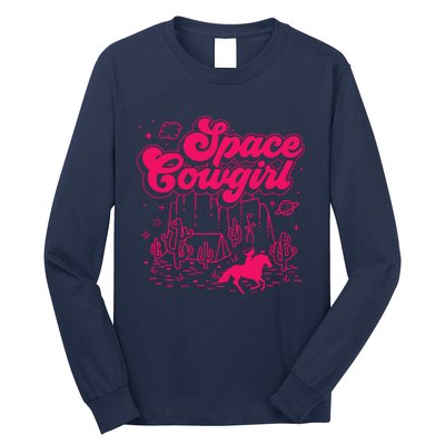 Space Cowgirl Bachelorette Party Rodeo Girl Wo Long Sleeve Shirt