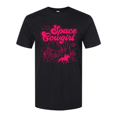 Space Cowgirl Bachelorette Party Rodeo Girl Wo Softstyle CVC T-Shirt