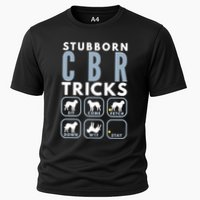 Stubborn Chesapeake Bay Retriever Tricks Dog Training Long Sleeve Cooling Performance Crew T-Shirt