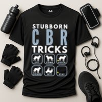 Stubborn Chesapeake Bay Retriever Tricks Dog Training Long Sleeve Cooling Performance Crew T-Shirt