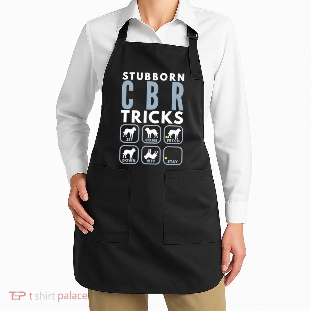 Stubborn Chesapeake Bay Retriever Tricks Dog Training Long Sleeve Apron