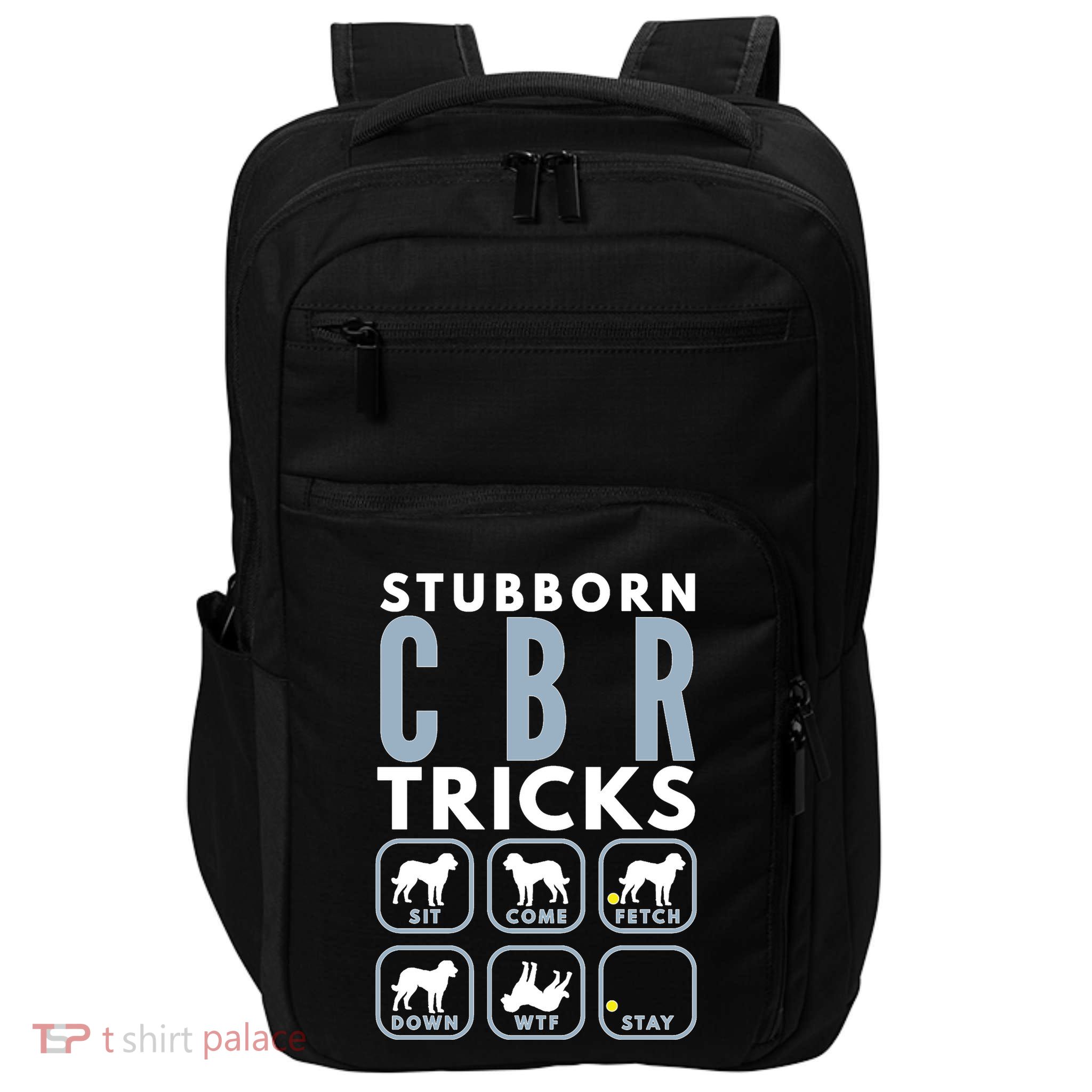 Stubborn Chesapeake Bay Retriever Tricks Dog Training Long Sleeve Impact Tech Backpack