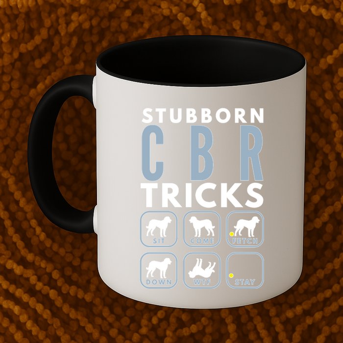 Stubborn Chesapeake Bay Retriever Tricks Dog Training Long Sleeve Mug