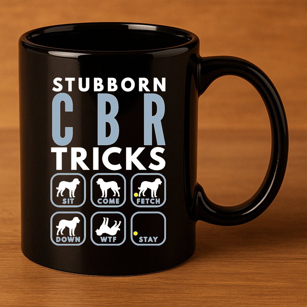 Stubborn Chesapeake Bay Retriever Tricks Dog Training Long Sleeve 11oz C Handle Ceramic Mug