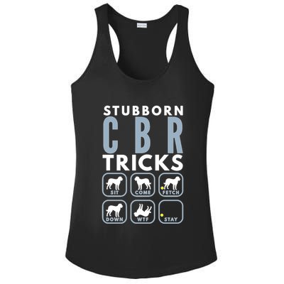 Stubborn Chesapeake Bay Retriever Tricks Dog Training Long Sleeve Ladies PosiCharge Competitor Racerback Tank