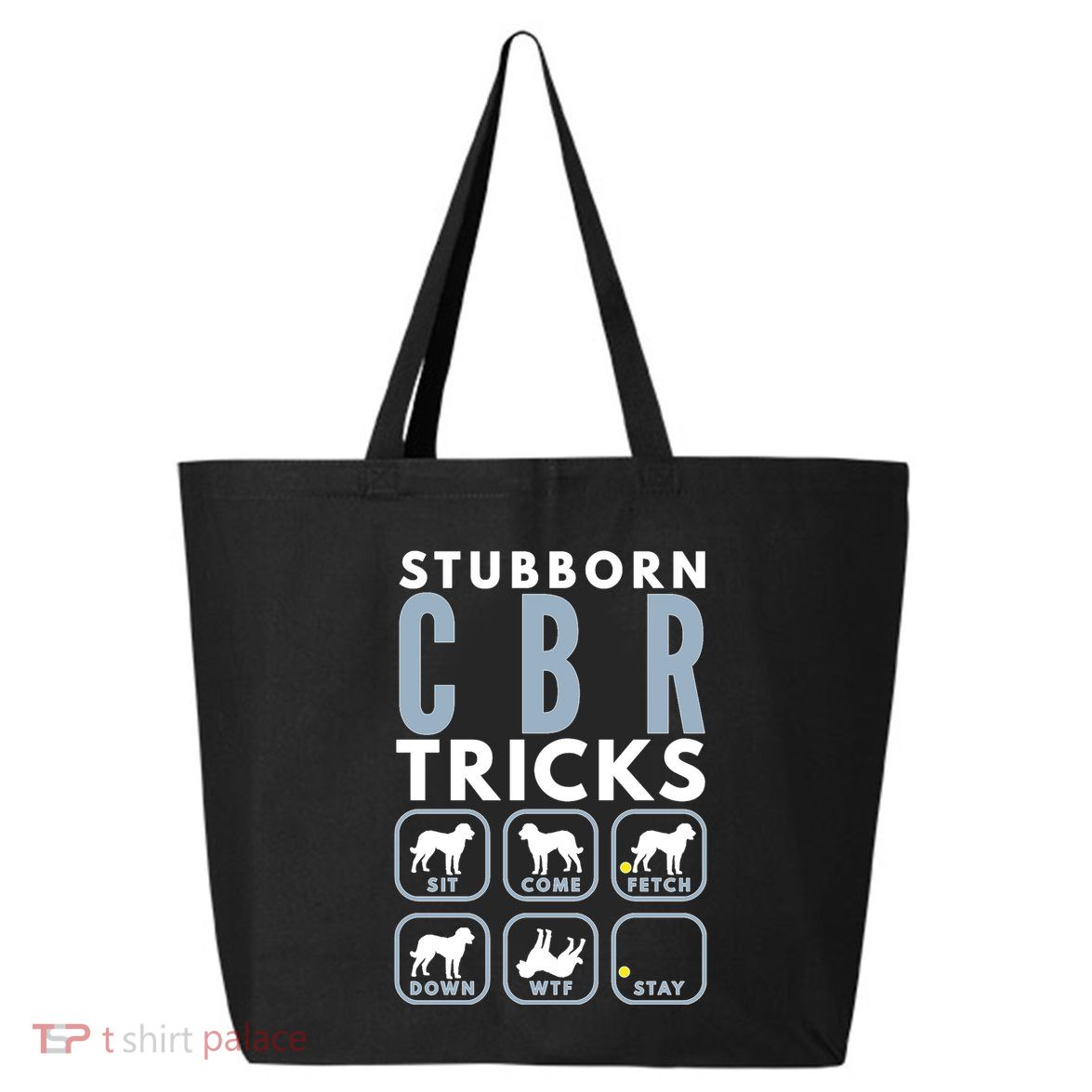 Stubborn Chesapeake Bay Retriever Tricks Dog Training Long Sleeve 25L Jumbo Tote