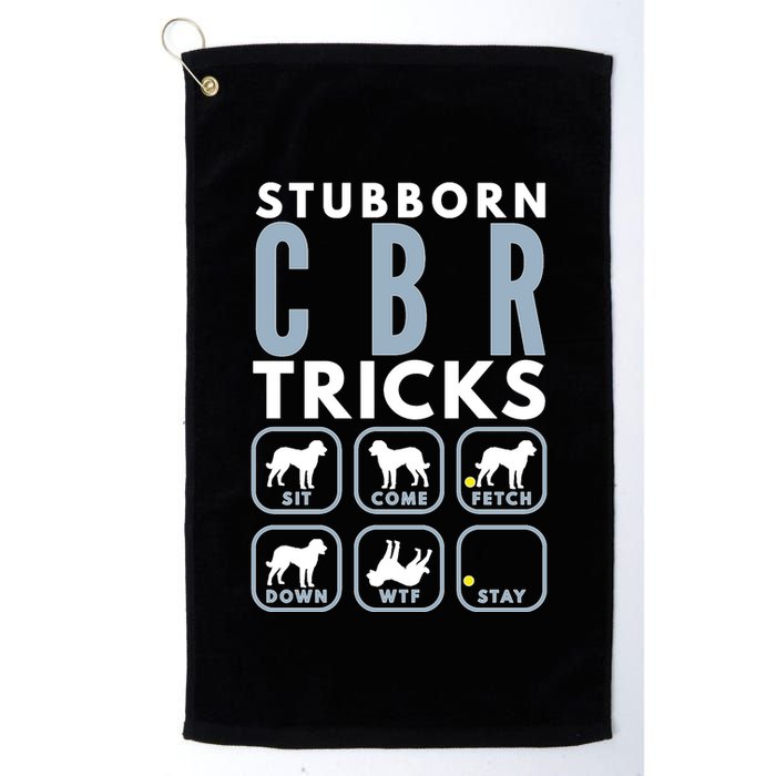 Stubborn Chesapeake Bay Retriever Tricks Dog Training Long Sleeve Golf Towel